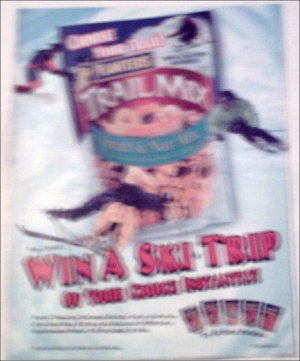 2000 Planters Trail Mix Ski Trip Contest ad