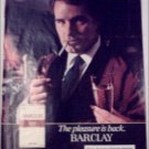 1982 Barclay Cigarette Champagne ad