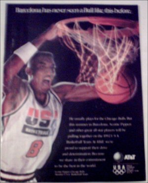 1992 AT&T ad featuring Scottie Pippen