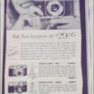 1959 Graflex Century 35A Camera ad