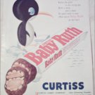 1955 Curtiss Baby Ruth Candy Bar ad