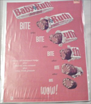 1960 Curtiss Baby Ruth Wow ad