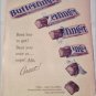 1960 Curtiss Butterfinger Candy Bar ad