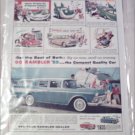1959 American Motors Rambler CC 4 dr stationwagon  car ad blue