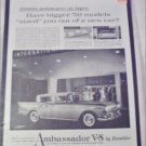 1959 American Motors Ambassador V8 4 dr sedan car ad
