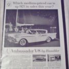 1959 American Motors Ambassador V8 4 dr ht car ad