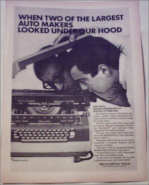 Remington 25 Typewriter ad
