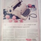 1953 Royal Electric Typewriter ad