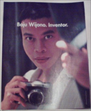 2000 Hewlett Packard Photosmart Camera Baju ad