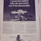 1966 Honeywell Pentax Spotmatic Camera ad