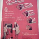 1961 Curtiss Baby Ruth Candy Bar Machine ad