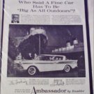 1959 American Motors Ambassador 4 dr ht car ad Ship