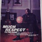 2001 Air Jordan XVI Shoe ad featuring Michael Jordan