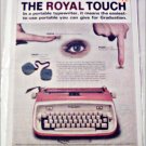Royal Safari Typewriter ad