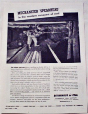 1948 Bituminous Coal Institute ad