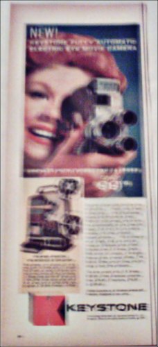 1959 Keystone KA Electric Eye Movie Camera ad