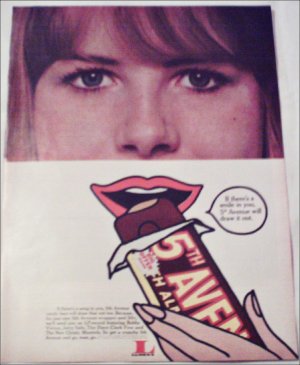1965 5th Avenue Candy Bar ad