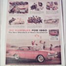 1960 American Motors Rambler Custom CC 4dr ht car ad
