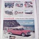 1960 American Motors Rambler Cross Country stationwagon car ad