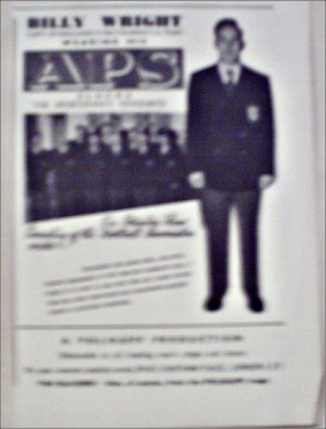 1952 APS Slacks ad from Great Britain