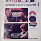 Royal Sahara Portable Typewriter ad