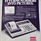 Sharp EL-7050 Calculator ad