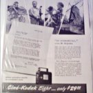 1941 Kodak Cine'-Kodak Eight Movie Camera ad