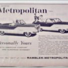 1960 American Motors Metropolitan car ad Golf