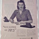 1944 Bell Telephone ad