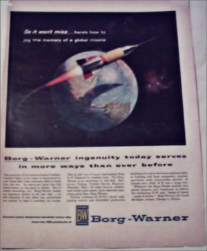 Borg-Warner Missile ad
