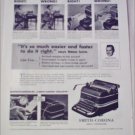 Smith-Corona Norman Saksvig Correct Typing Technique ad
