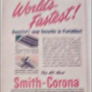 1950 Smith-Corona Portable Typewriter ad