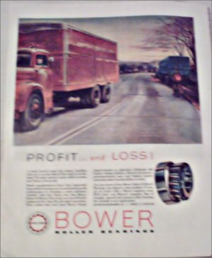 Bower Roller Bearings Company Profit and Loss ad