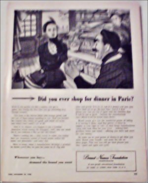 1950 Brand Names Foundation ad