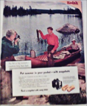 Kodak Camera Fishing ad