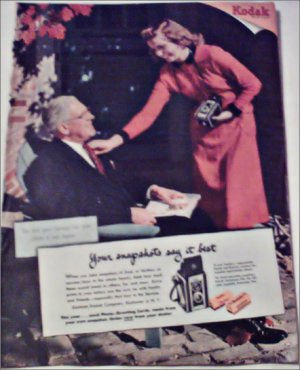 Kodak Camera Father and Daughter ad