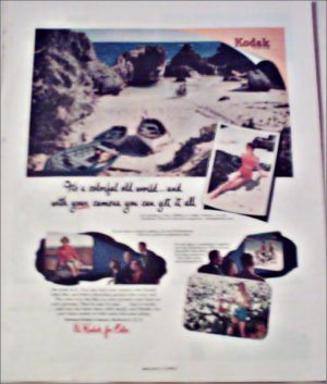 Kodak Color Film Beach ad