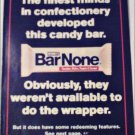 1994 Hershey's Bar None Candy Bar ad