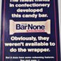 1994 Hershey's Bar None Candy Bar ad