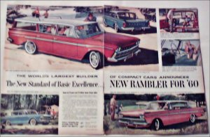 1960 American Motors Lineup car ad