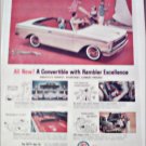 1961 American Motors Rambler Convertible car ad
