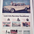 1961 American Motors Rambler Classic 4 dr sedan car ad