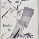 1957 Aristoc Nylon Stockings ad from Great Britain