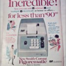 Smith-Corona Figurematic Adding Machine ad