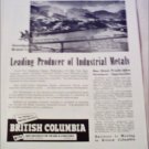 British Columbia Industrial Location ad