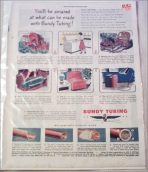 1948 Bundy Tubing Company ad