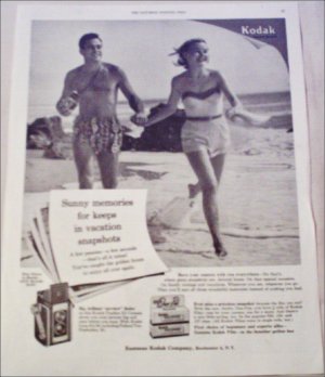 1954 Kodak Duaflex III Camera ad