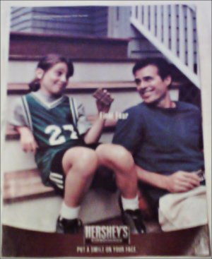 2001 Hershey's Candy Bar ad