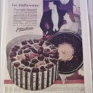 1930 Johnston's Chocolates Halloween ad