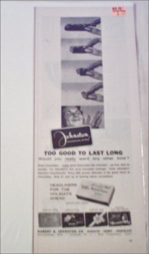 Johnston's Chocolates ad